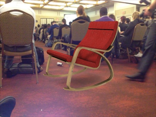 Warm Gun conference should have better chairs